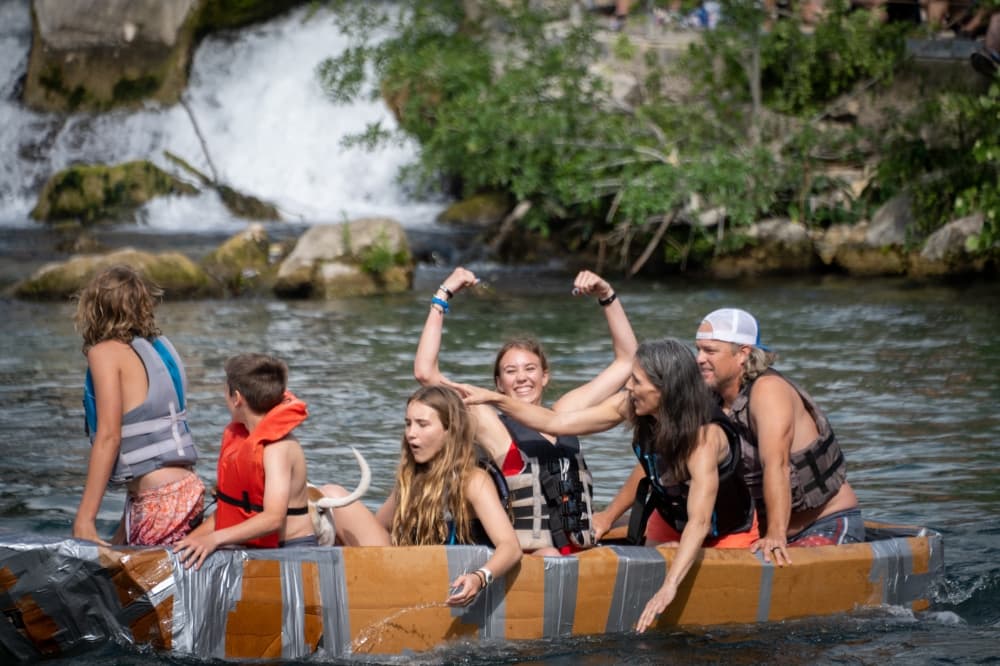 Thru the Chute Boat Race and River Expo (Courtesy City of New Braunfels)