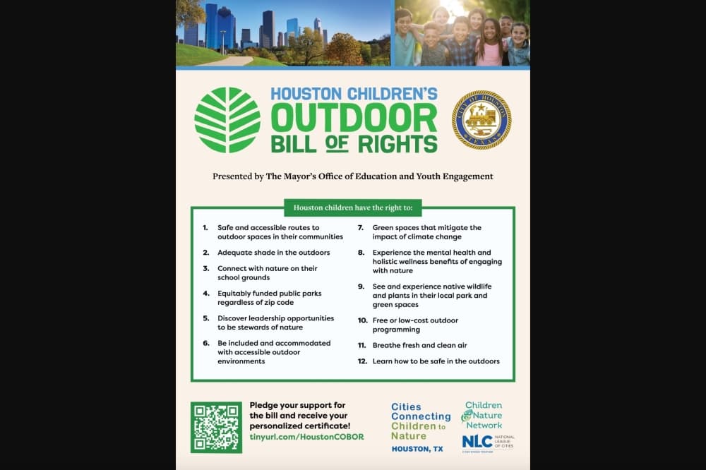 A page detailing the bill and how to sign it
