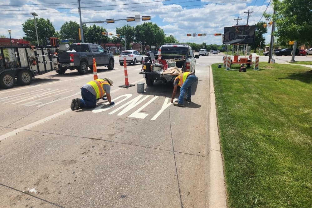 Keller-Smithfield Road gets 3 new lane assignments at Keller Parkway