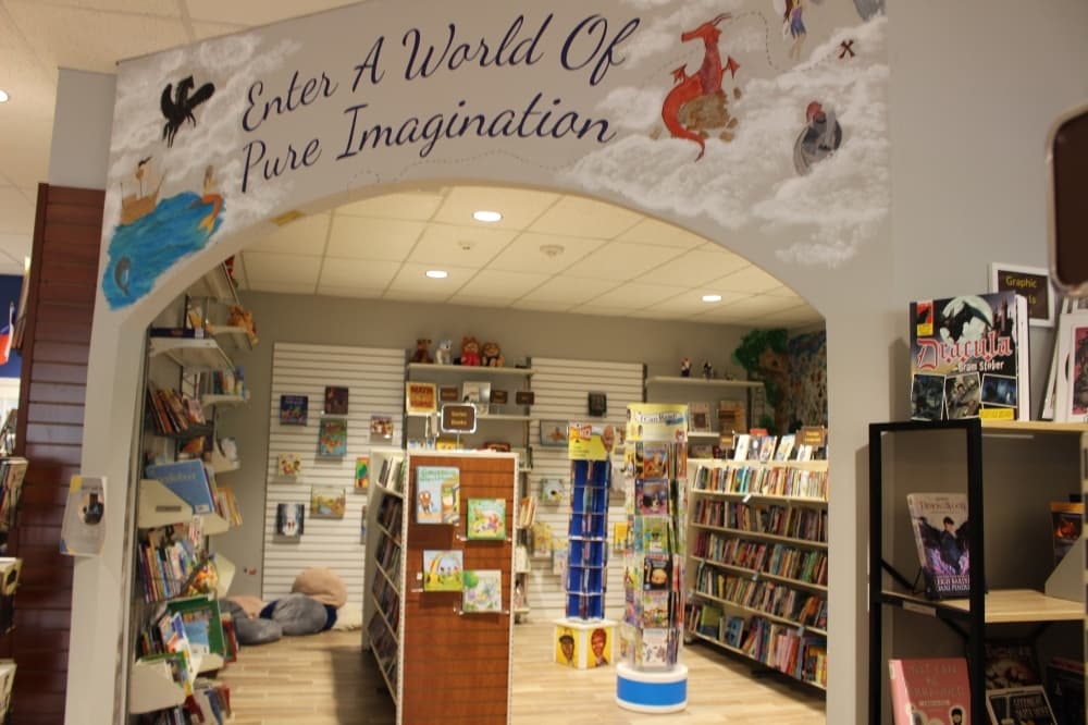 
The children’s area provides a space for youngsters to explore a new love of reading.