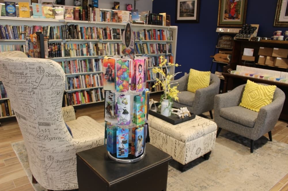 
Visitors can relax and enjoy a book or work on a project in the store.