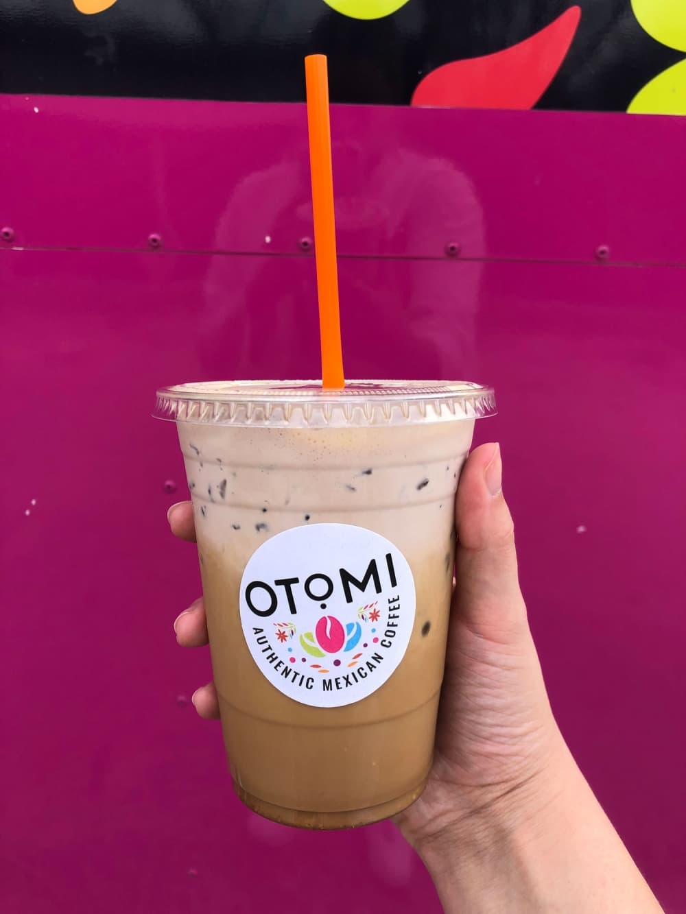 The Aztec coffee is made with Mazapan peanut candy, topped with heavy whipping cream. (Amira Van Leeuwen/Community Impact)