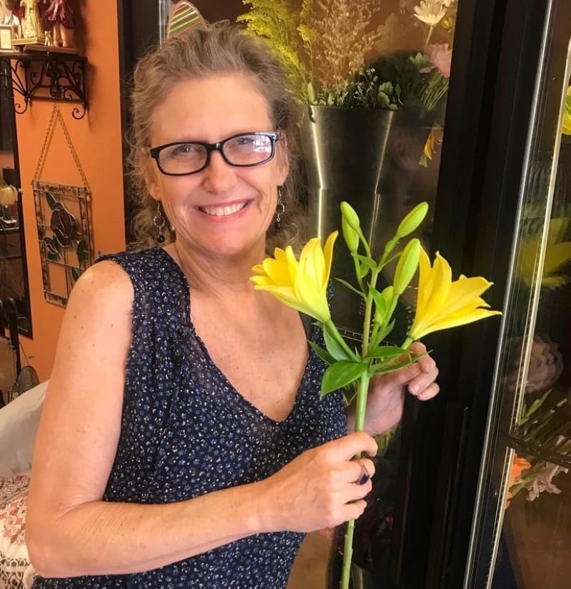 Owner Kim Johnson took over the store in 2021. (Courtesy Jo's Flowers and Gifts)