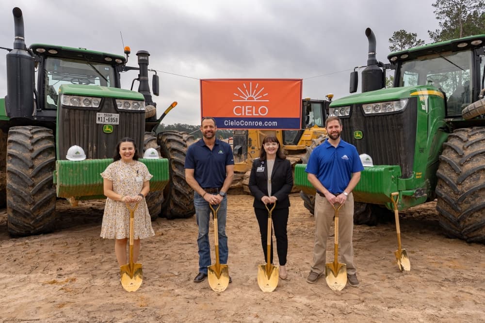850 more homes coming to Conroe as Cielo breaks ground