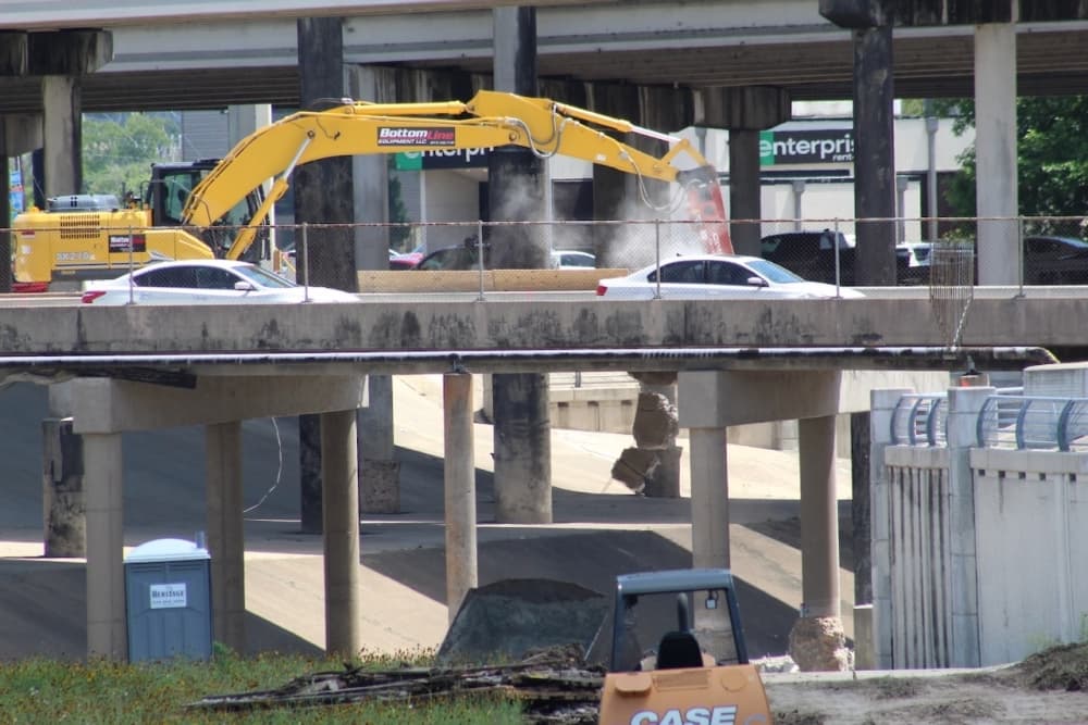 Road and exit ramp closures: 8 things to know about the Loop 610 feeder road bridge construction
