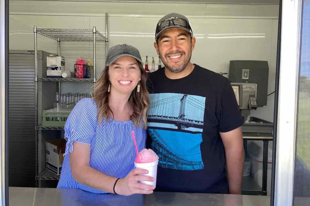Escobear Shaved Ice will serve over 20 flavors of shaved ice. (Courtesy Escobear Shaved Ice)