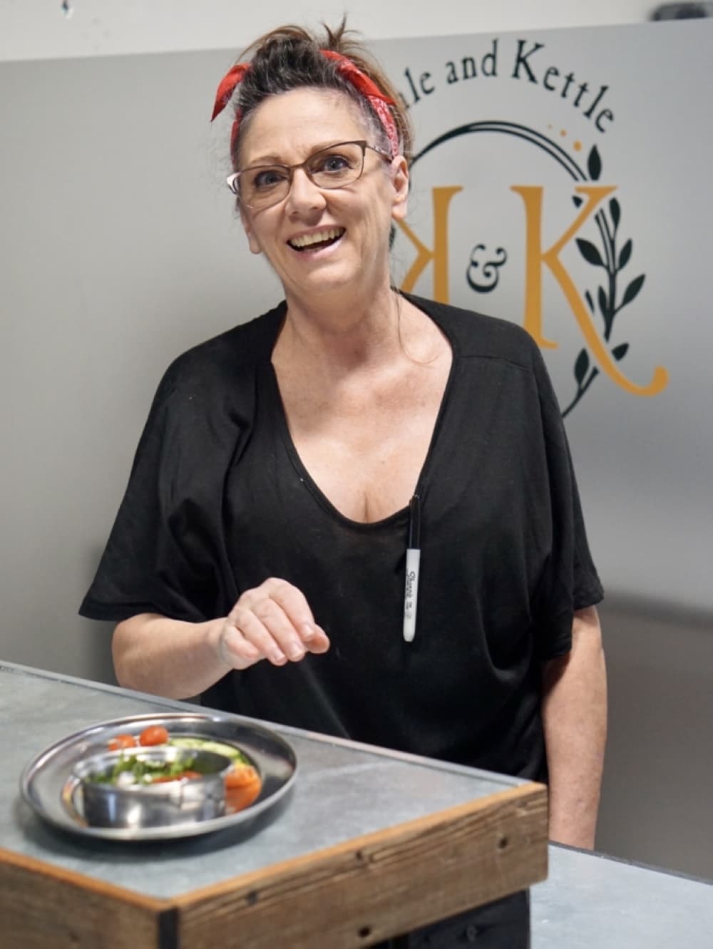 
Kale & Kettle owner Heidi Smith serves fresh, healthy meals made daily.