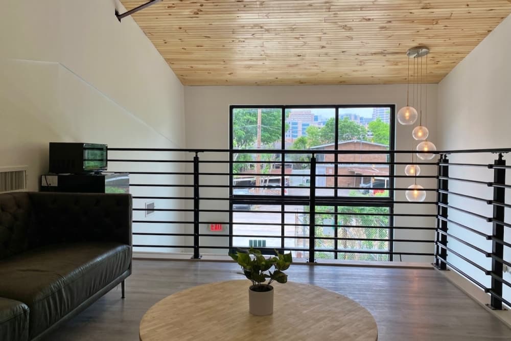 Inside the new veterinary clinic.