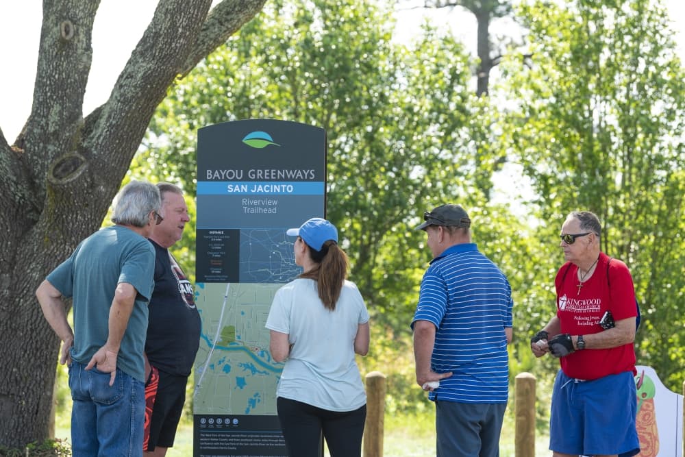 San Jacinto Bayou Greenway segment opens to Kingwood residents