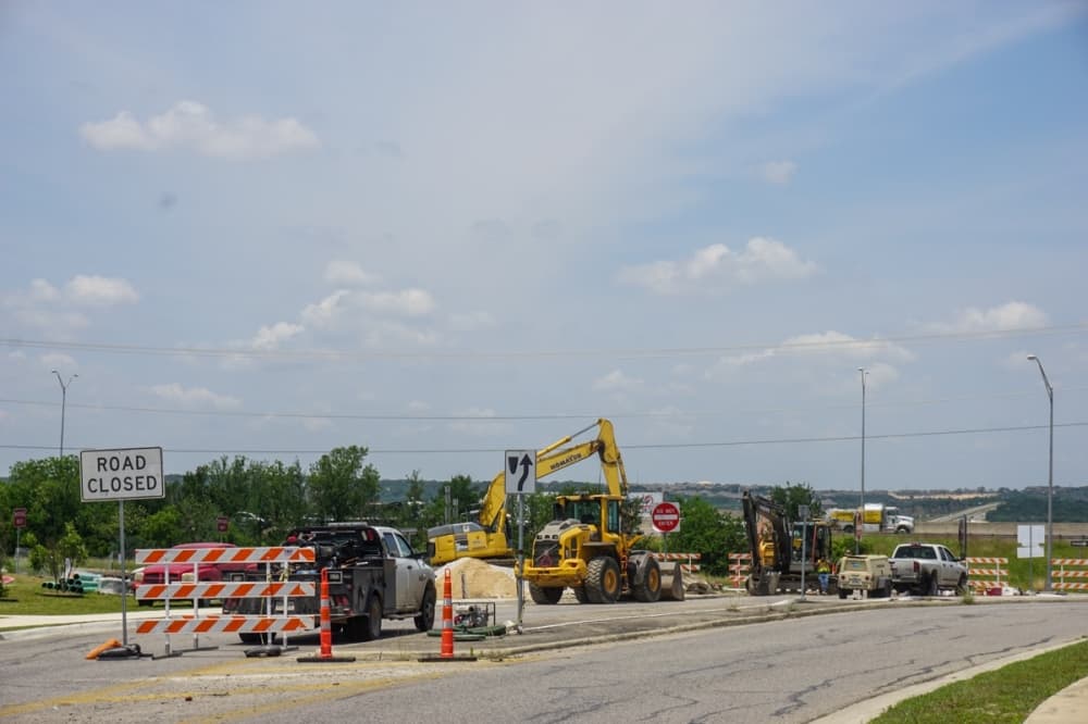 Schmidt Avenue in New Braunfels temporarily closed