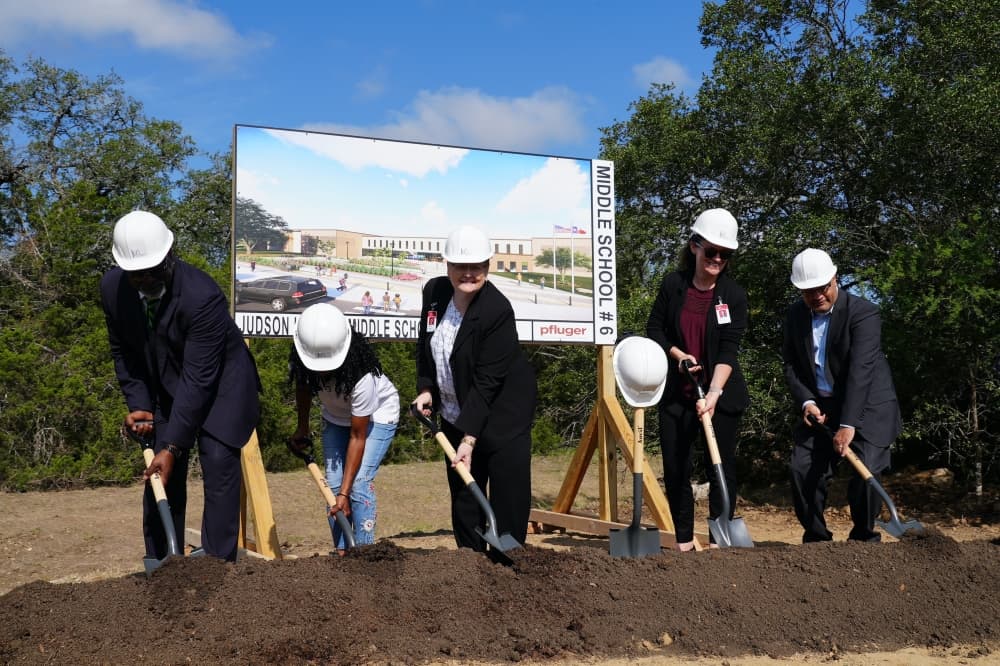 Judson ISD breaks ground on Middle School No. 6