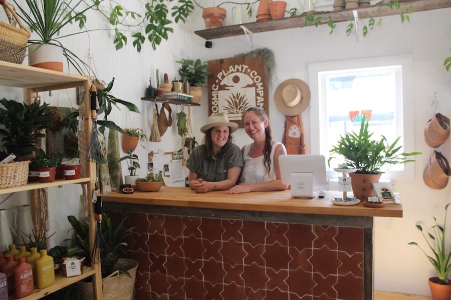 Cosmic Plant Company is owned by Katilyn Pummill along with her sister-in-law, Jenn Kelly. (Amira Van Leeuwen/Community Impact)
