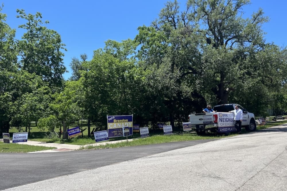 Kendall Carter, Chris Neighbors elected to Liberty Hill ISD board