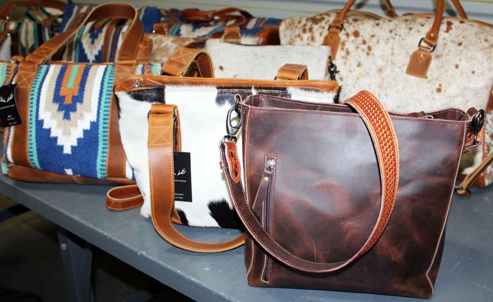 Ranch Junkie Mercantile specializes in hand crafted leather goods, home decor
