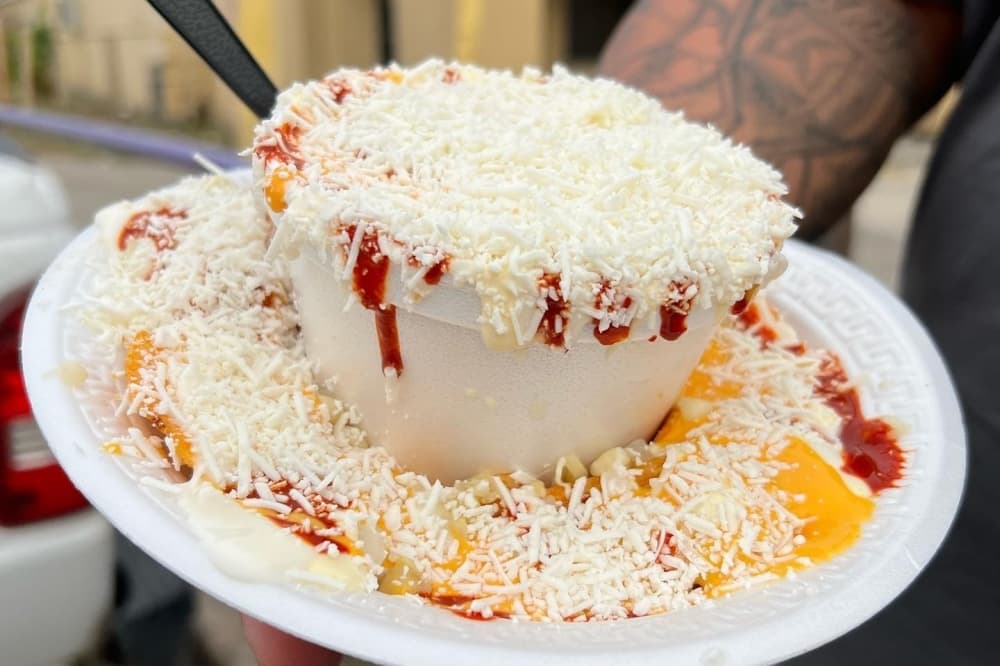 La Heloteria now serving elote at Food Zone Grand Texas