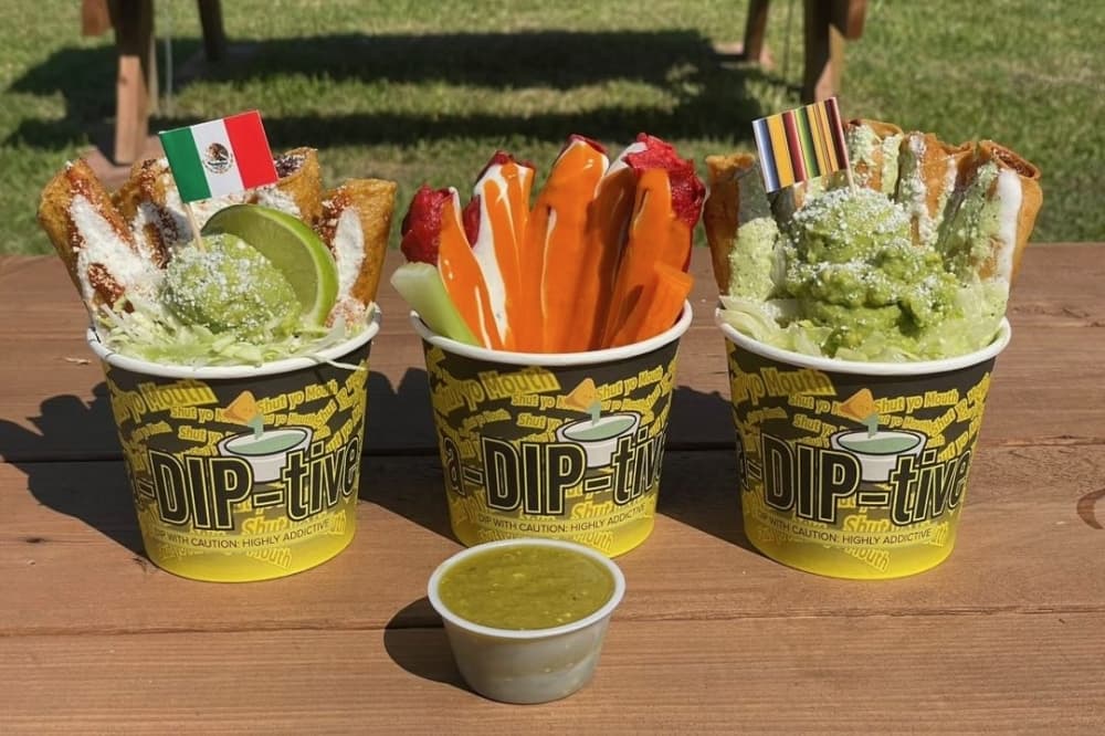 Adiptive now serving flautas, dips at Food Zone Grand Texas