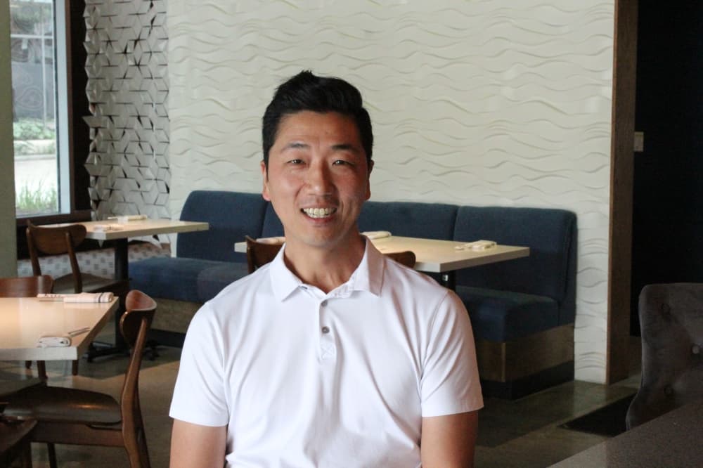 Owner Daniel Chang opened Sushi Rebel in City Place in October. (Emily Lincke/Community Impact) 