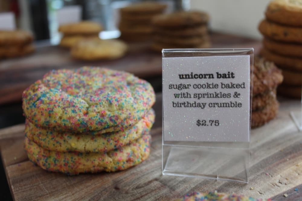 Mother and daughter run next-door businesses Fluff Bake Bar, Dodie’s Beer + Wine Shoppe