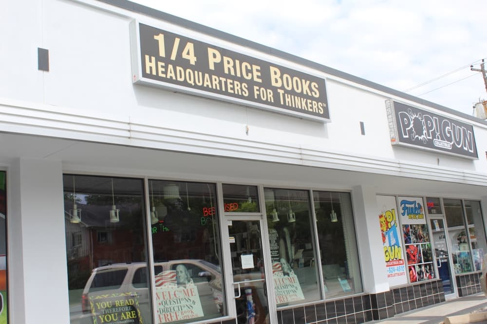 Outside of Quarter Price Books