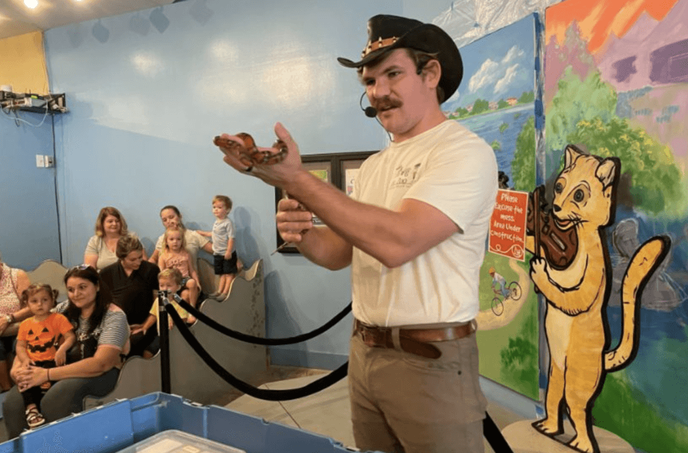 The Woodlands Children's Museum will host The Learning Zoo, an interactive experience for families. (Courtesy The Woodlands Children's Museum)