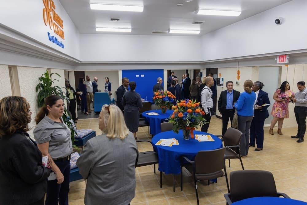 This is inside the new Youth Diversion Center.