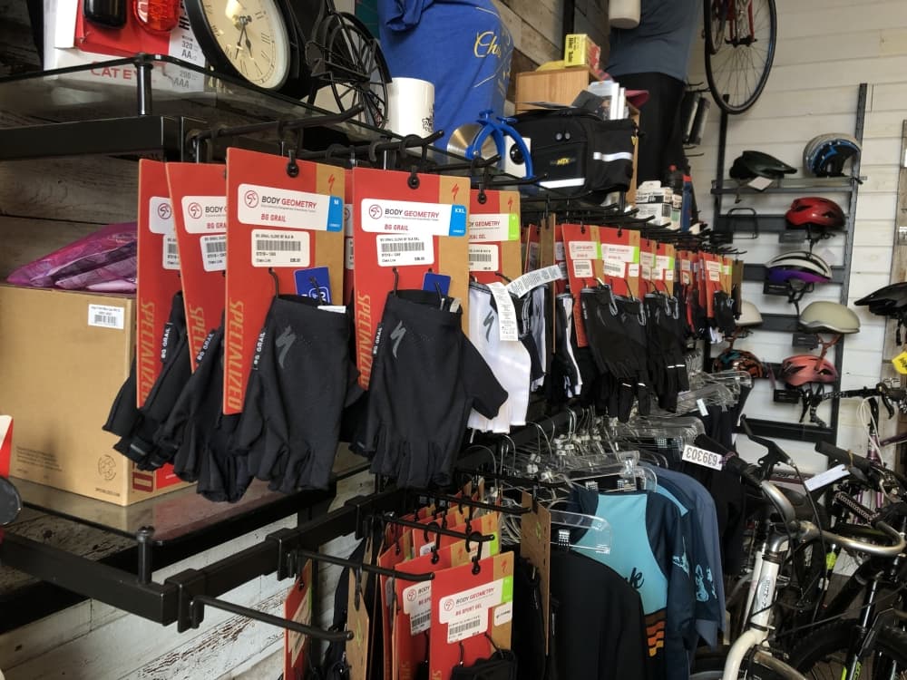 Some accessories available in the store. 