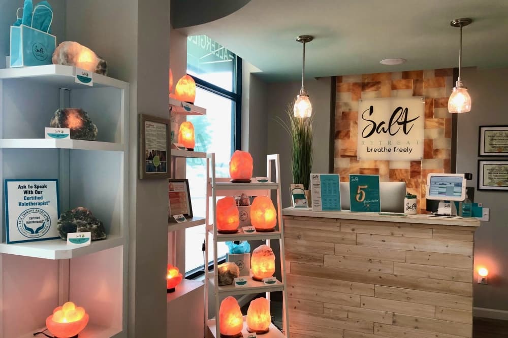 The Salt Retreat interior