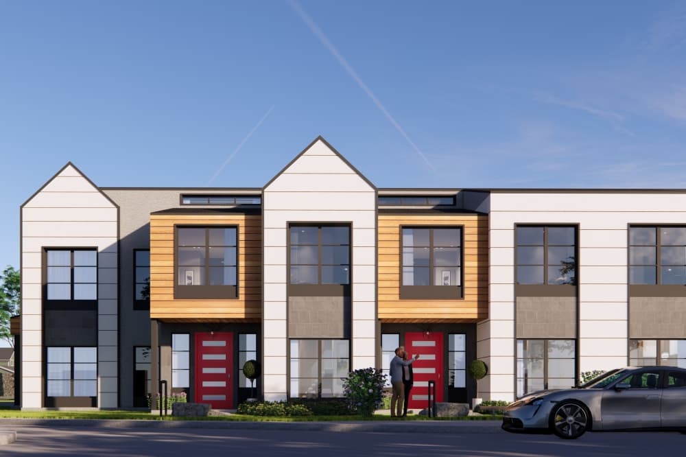 66 townhomes made of recycled steel planned for south McKinney