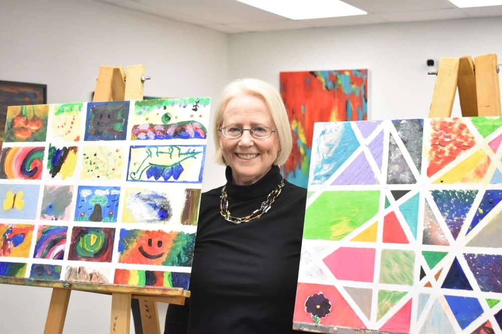 The Woodlands Art Gallery and Studios showroom showcases regional, local art
