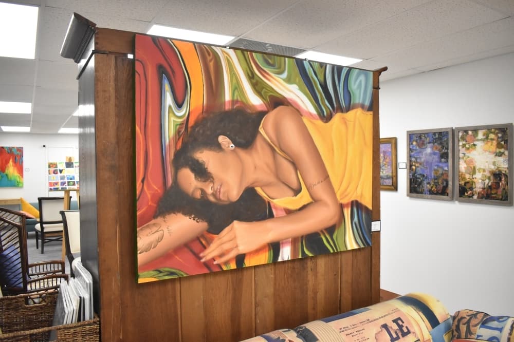 
Art at The Woodlands Art Gallery and Studios comes in a range of sizes suitable for display in the home.