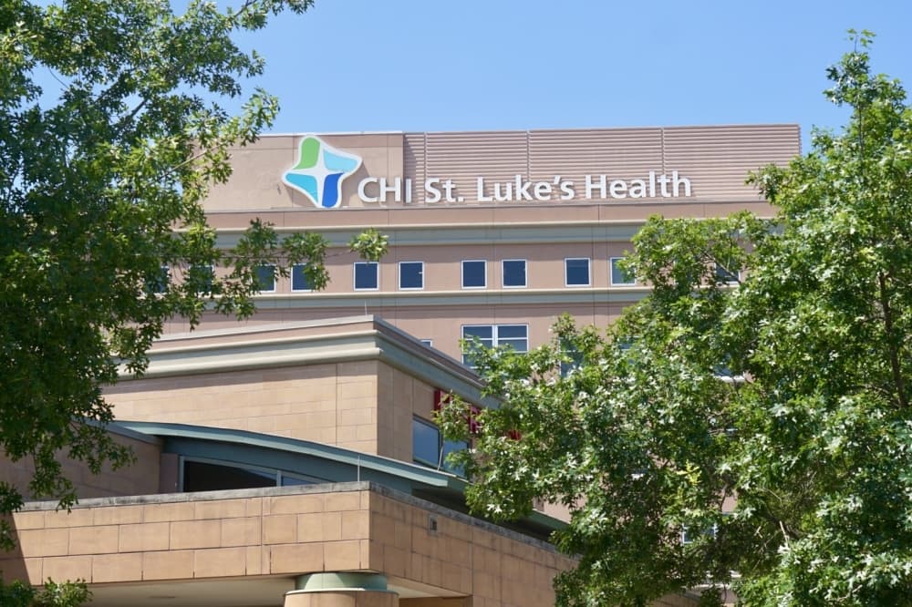 St. Luke's Health-The Woodlands Hospital has a main location on St. Luke's Way and two other St. Luke's Health locations in the area. (Cassandra Jenkins/Community Impact)