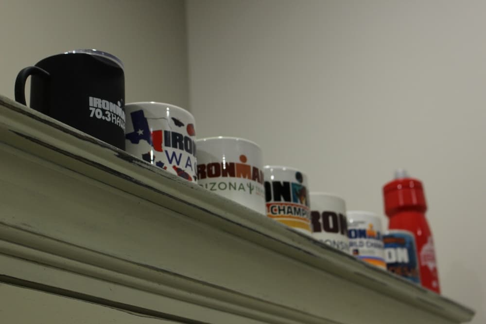 line of ironman mugs