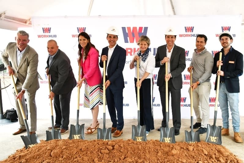 WorkHub Developments breaks ground on Spring-area warehouse, office space