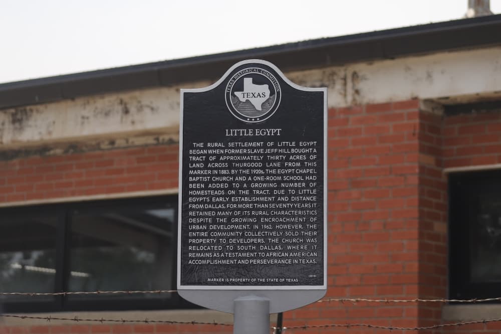 The Little Egypt historical marker