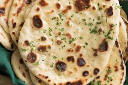 Naan bread from Namaste Dine-In