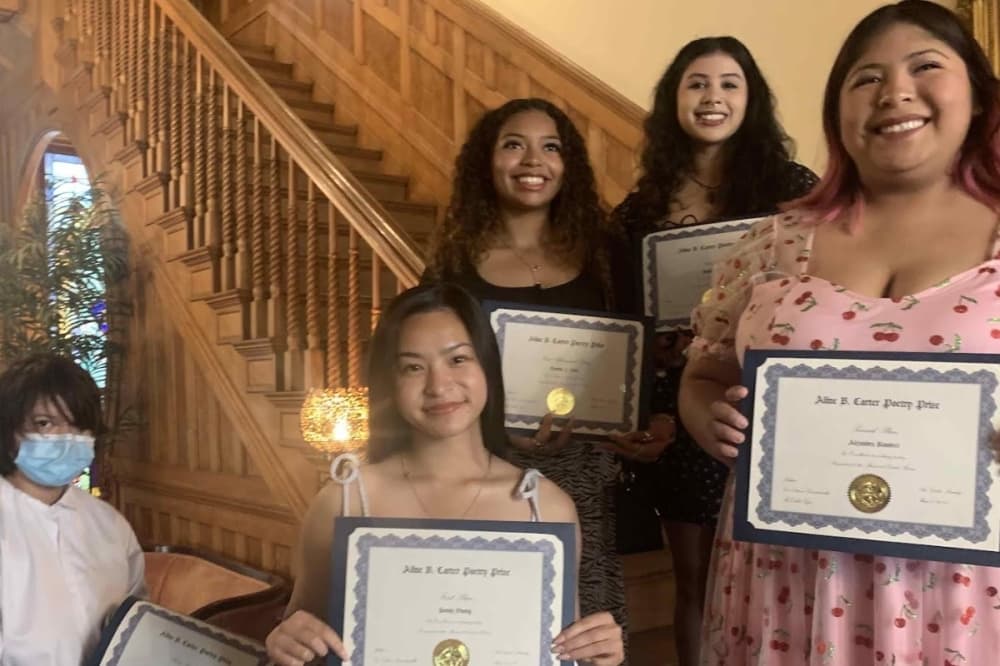 San Antonio charter school students among Aline B. Carter Poetry Prize winners  