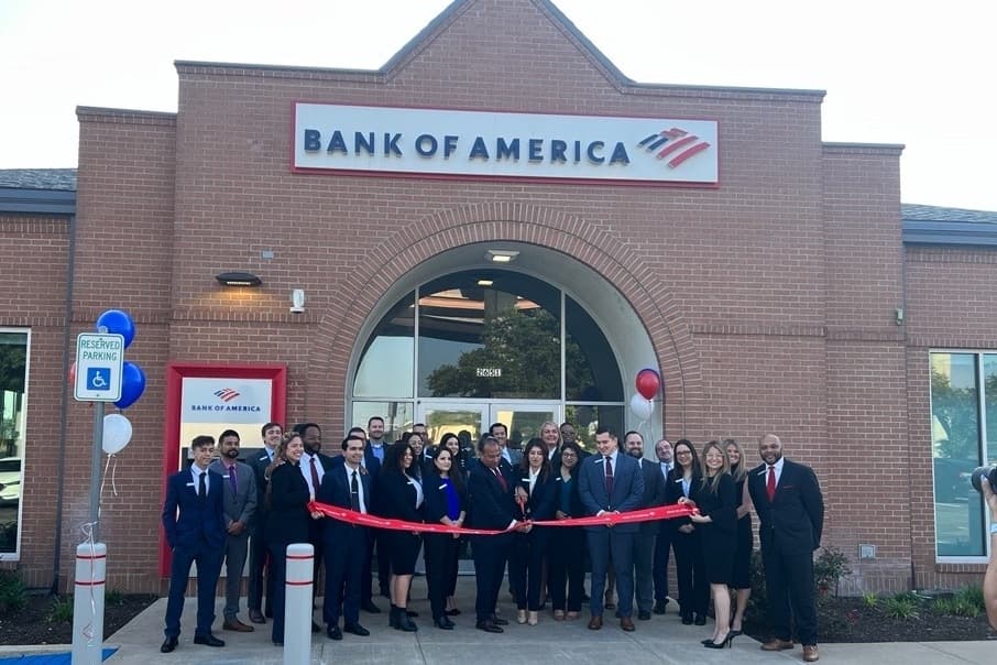 Bank of America reopens in Round Rock following repair of tornado damage