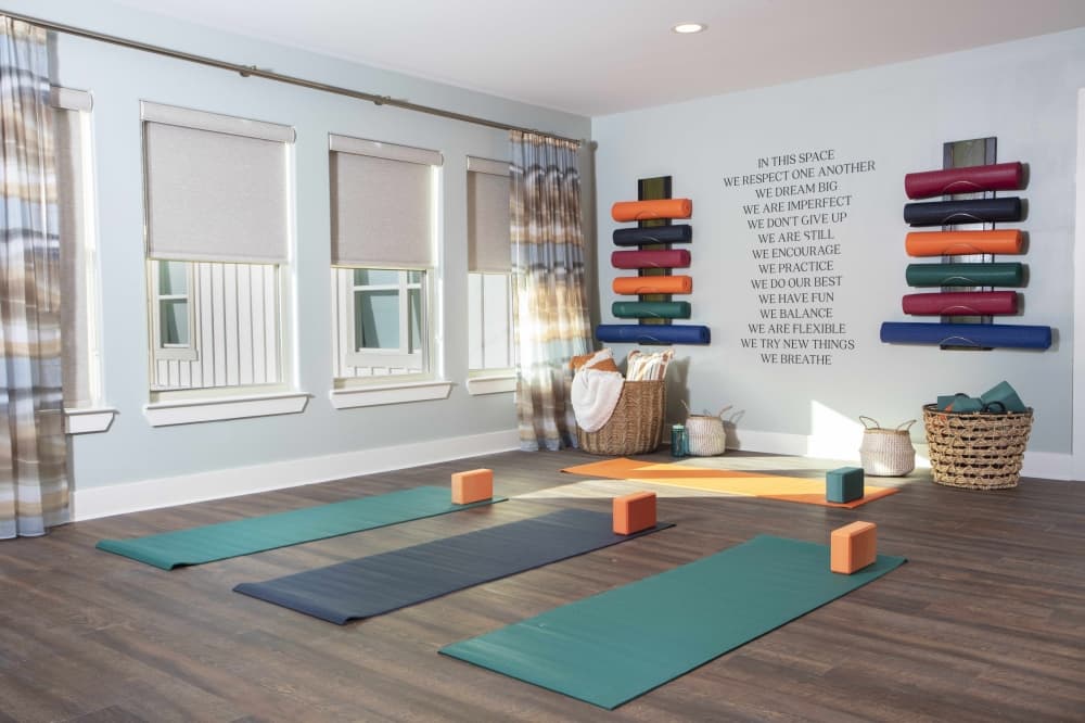 yoga/meditation studio