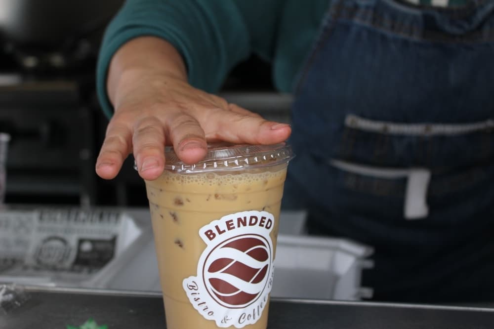 
The Cocosette latte ($6) is made with coconut and dulce de leche and can be served as an iced or hot drink.