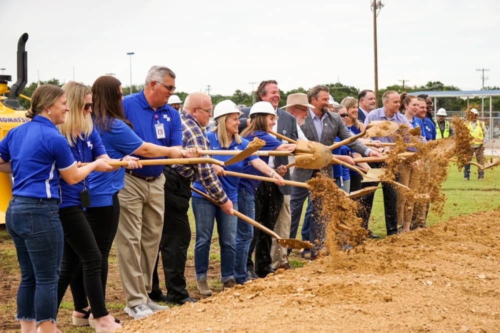 New Braunfels ISD breaks ground on high school replacement campus