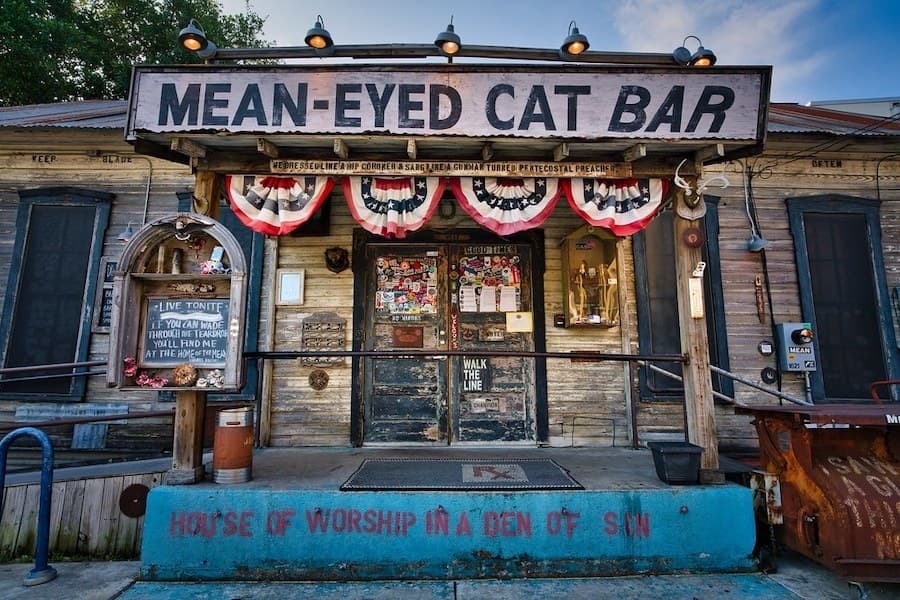 The first Mean-Eyed Cat Bar location is in Austin at 1621 W. Fifth St. (Courtesy Mean-Eyed Cat Bar)