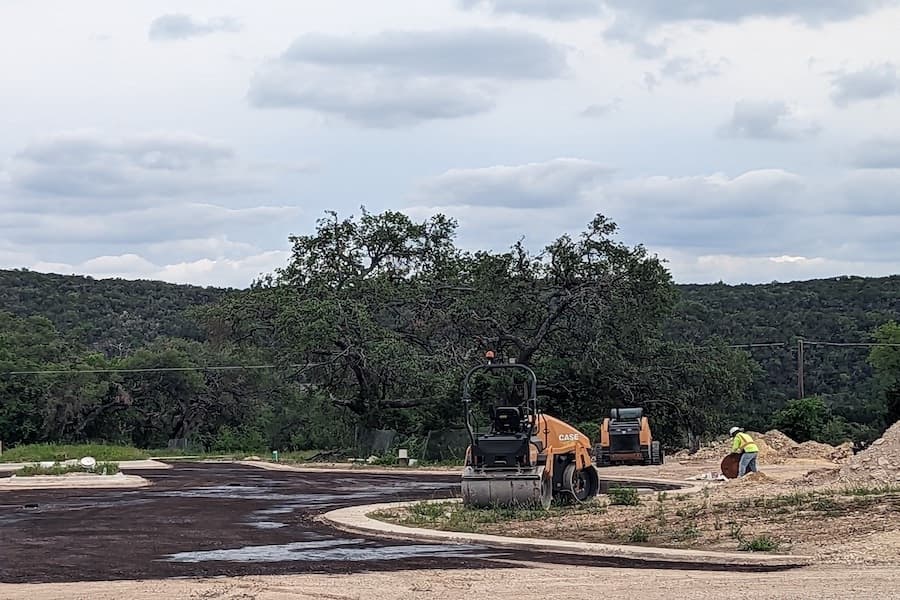 Hamilton Pool Road widening project in Bee Cave halfway complete