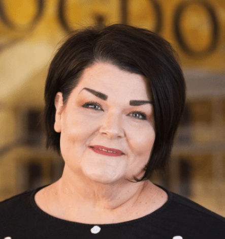 Photo shows a headshot of Sherry Chaney Morgan. 