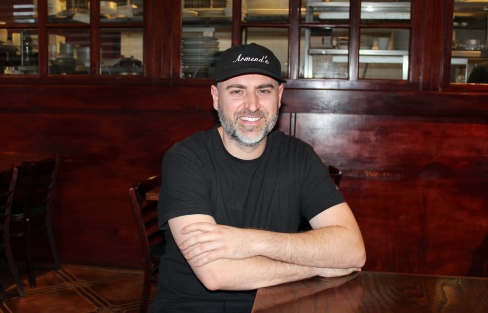 Armend Seji took over ownership of Armend’s Pizza and Pasta in 2016. His father, Sam Seji, opened the business in Southlake in 1994. (Karen Chaney/Community Impact)