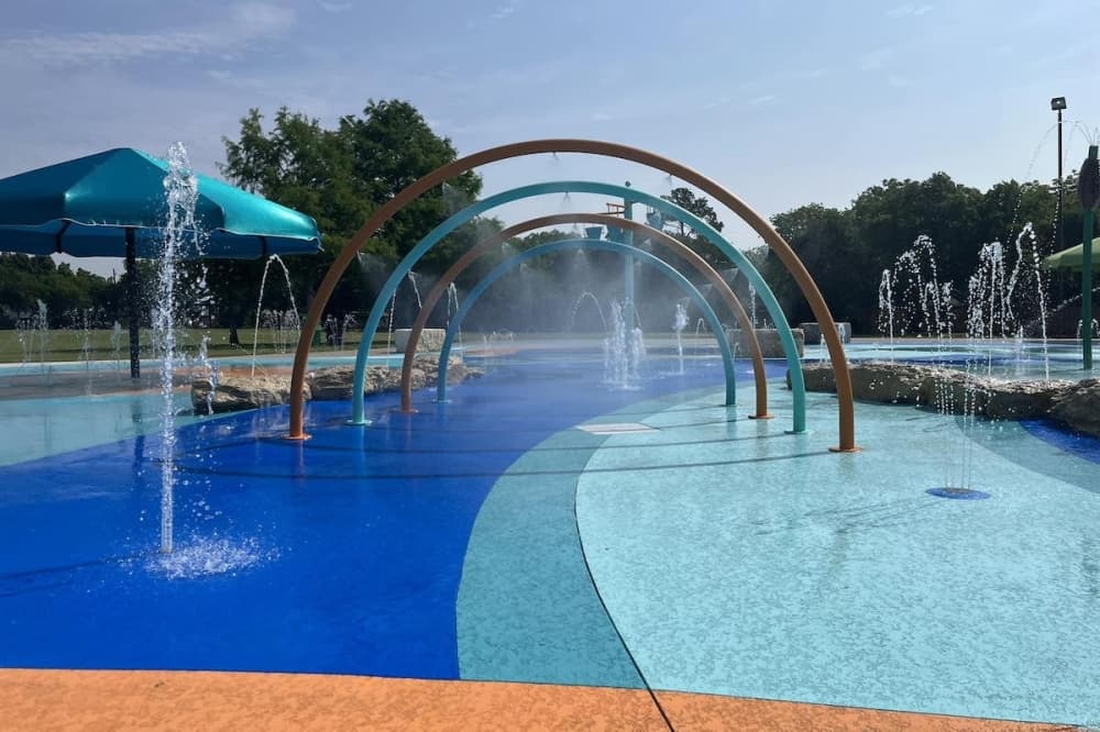 Old Town Splash Park helps Lewisville beat the heat