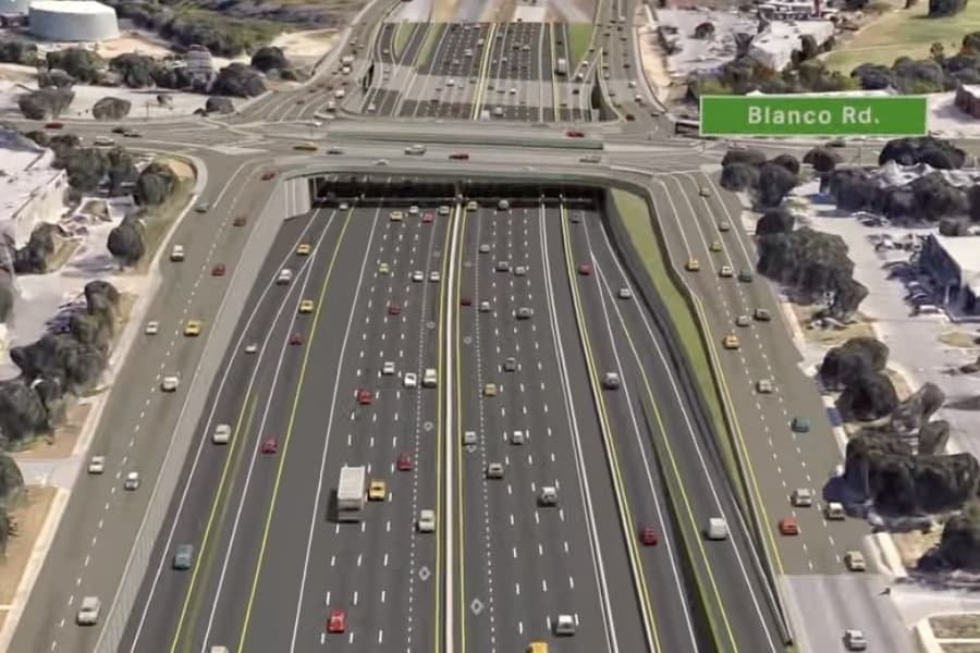 Part of Loop 1604 in North San Antonio closed for road work overnight May 31-June 2