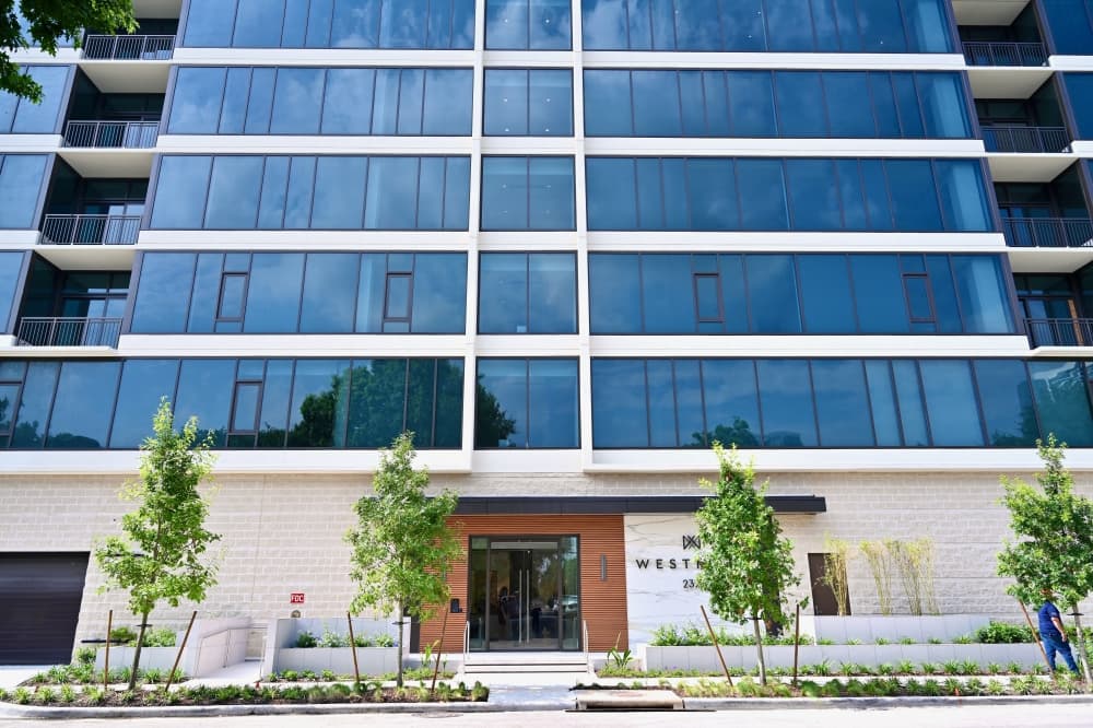 Work wraps up on Westmore condominium midrise in Upper Kirby