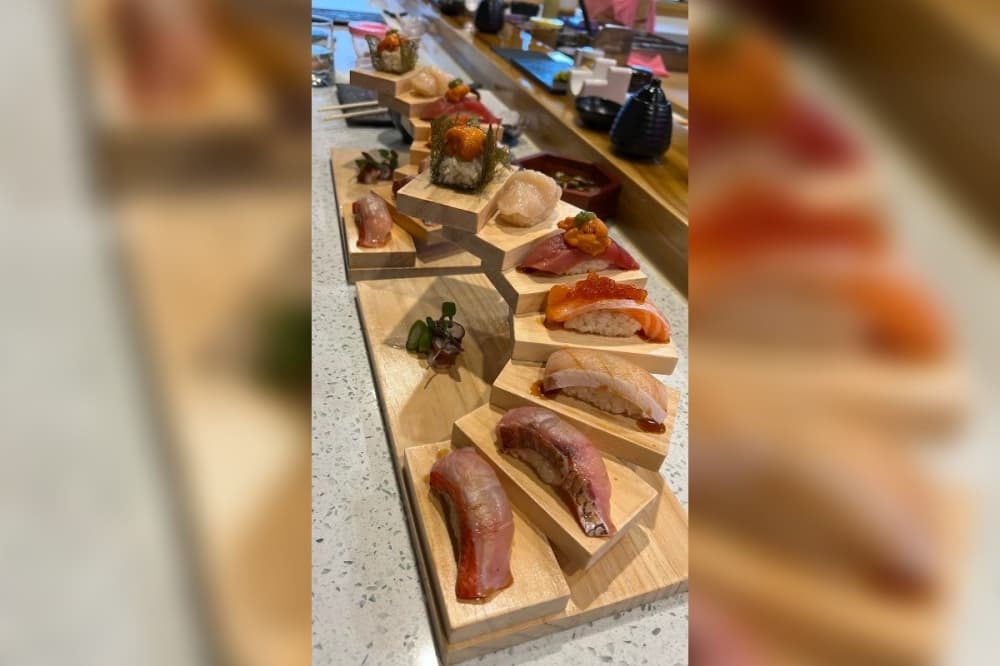 sushi platter