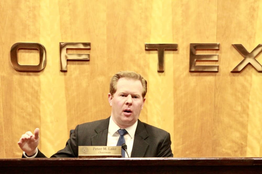 Peter Lake steps down as head of Texas’ energy regulator