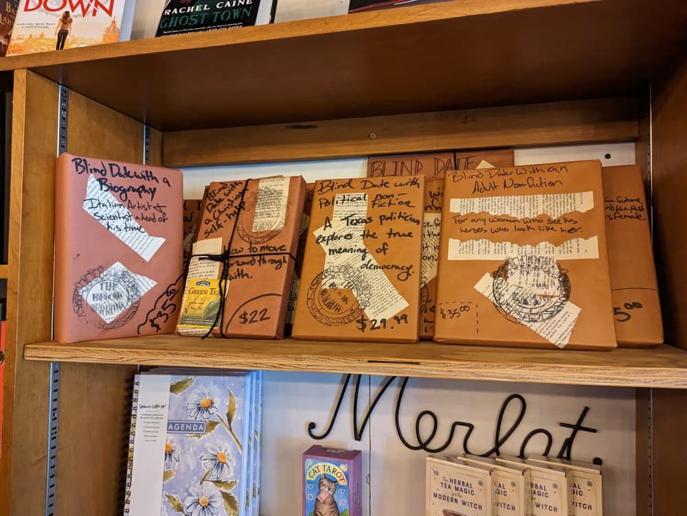 
The Book Burrow readers can connect through the “blind dates with a book” program.